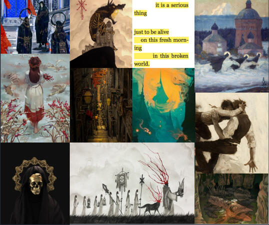 Alternate Moodboard -- by me!